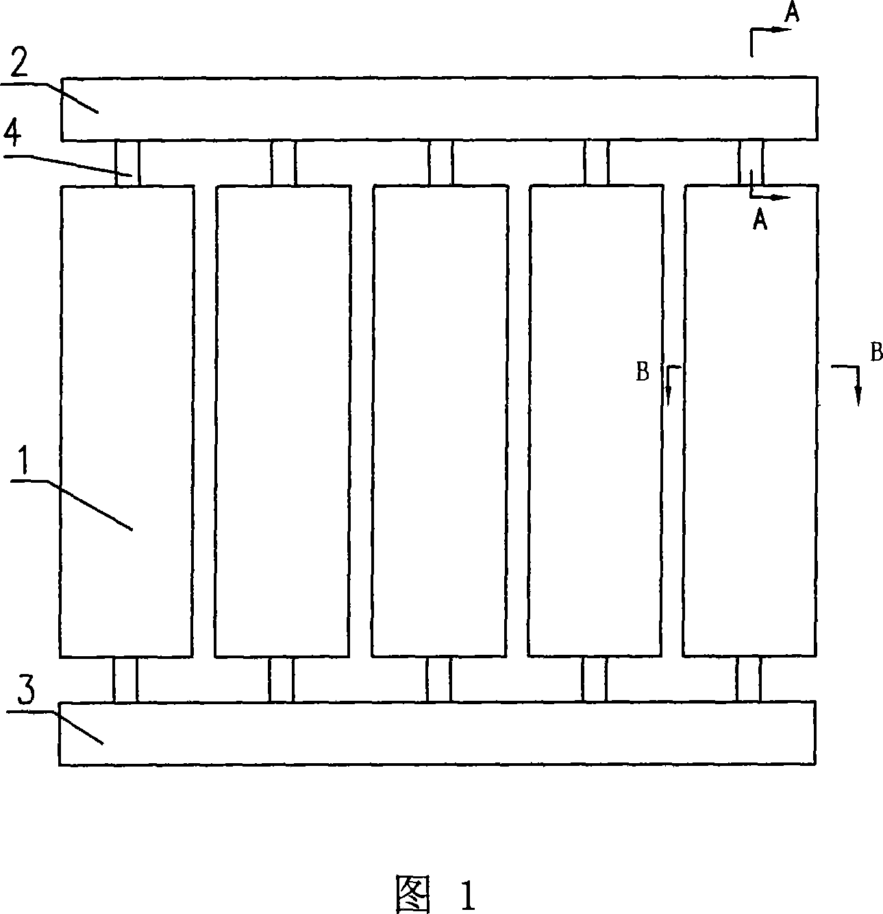 Improved finned heat sink with composite steel-aluminium pins
