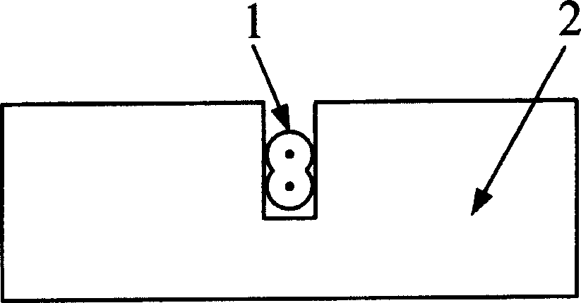 Passive full optical-fiber adjustable optical tapping element