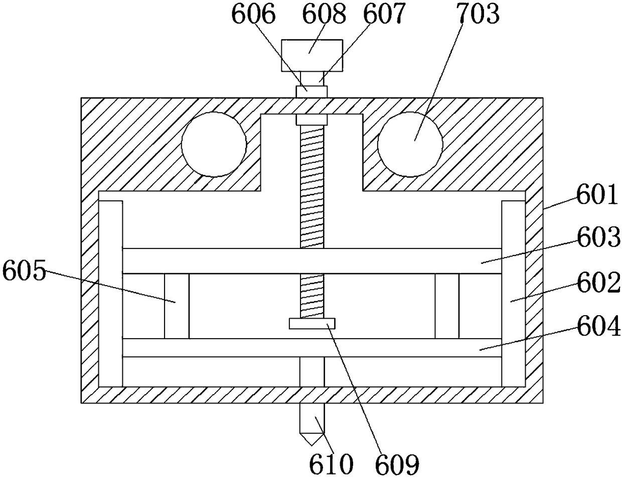 Solar cell panel cutting device