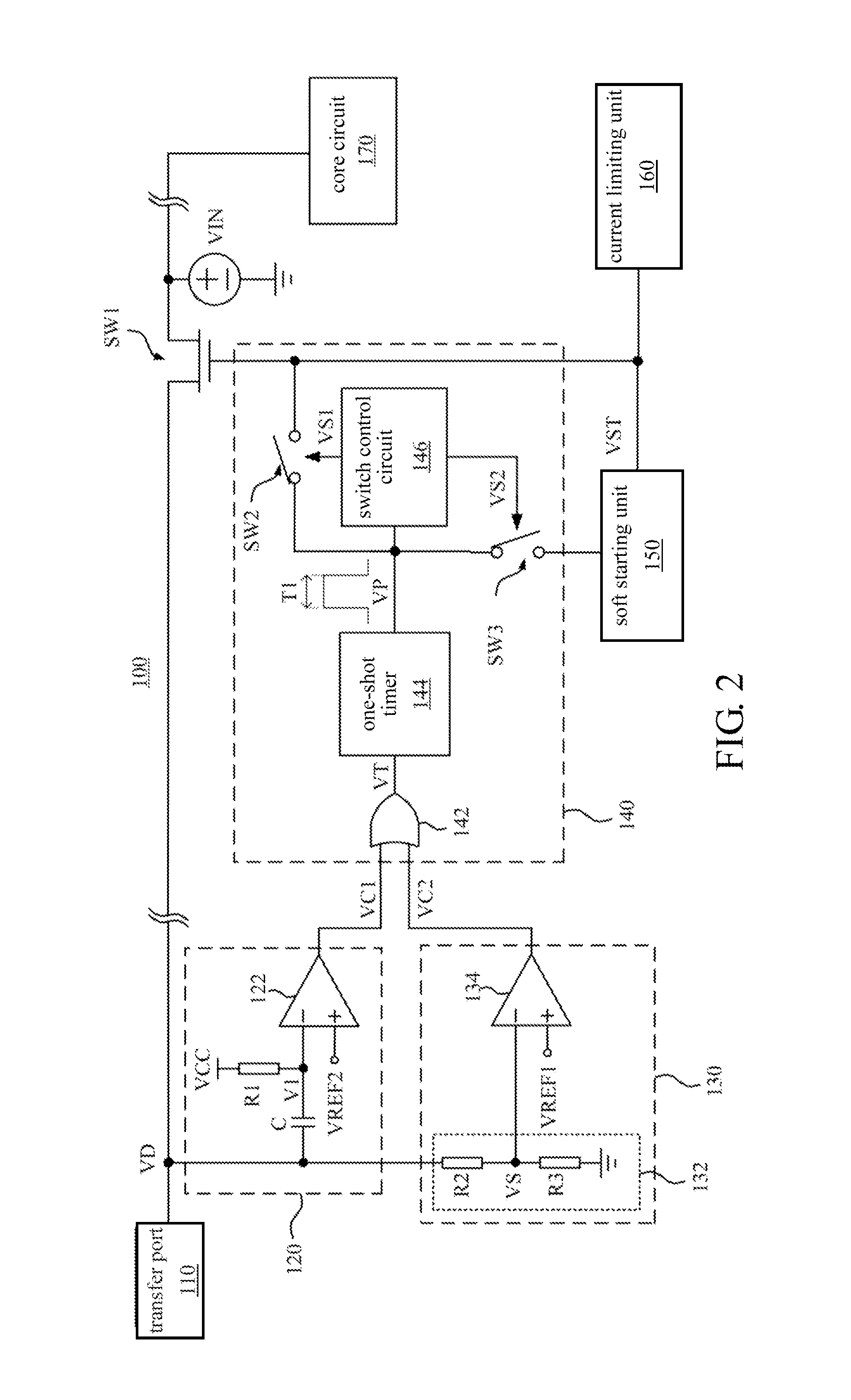 Electronic device and power protection method