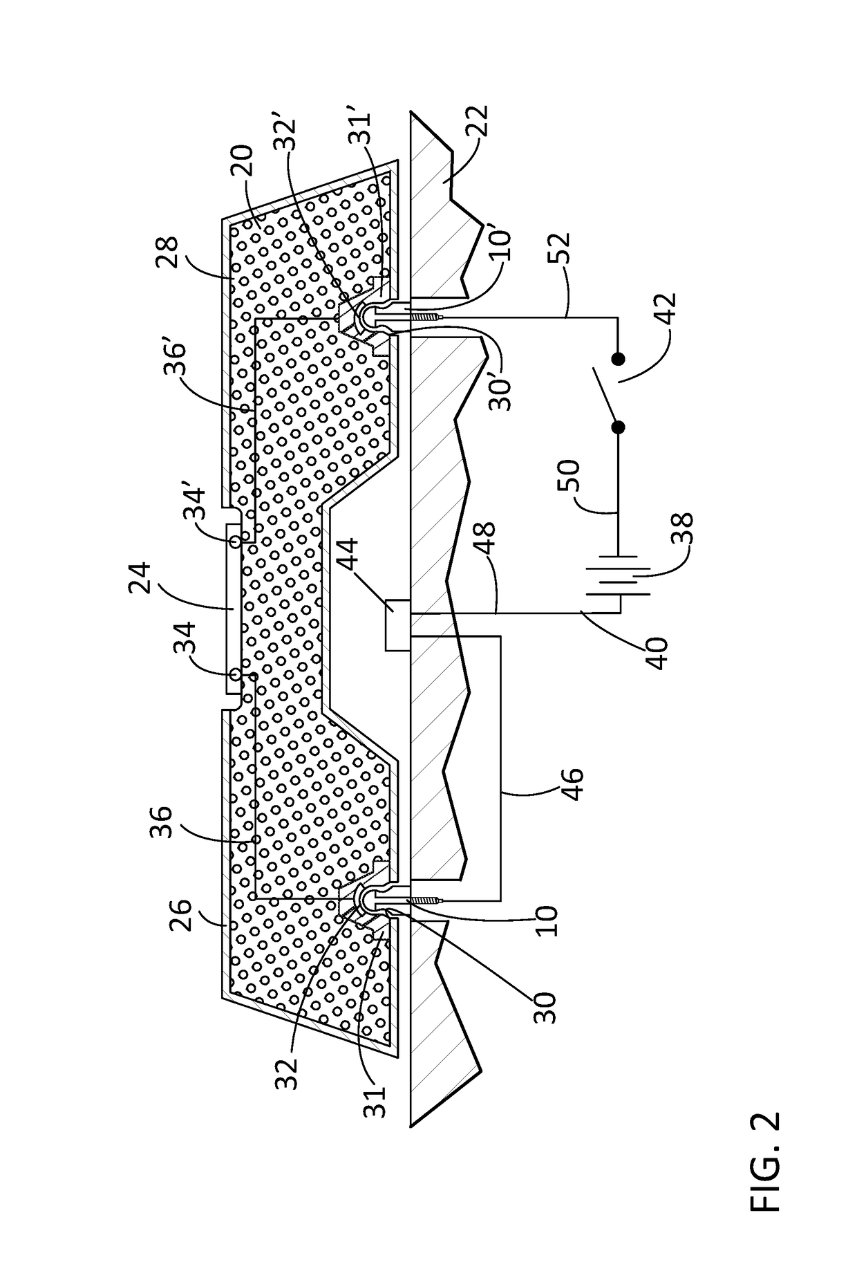 Ball stud strategy for hand-replaceable components requiring electric power