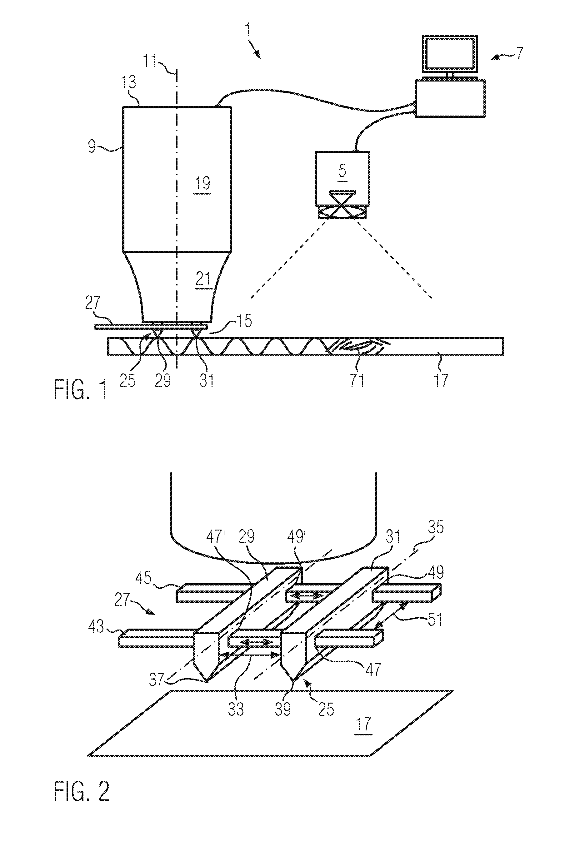 System for non-destructive inspection of structural components