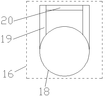 Heaing skirting line with buffer structure