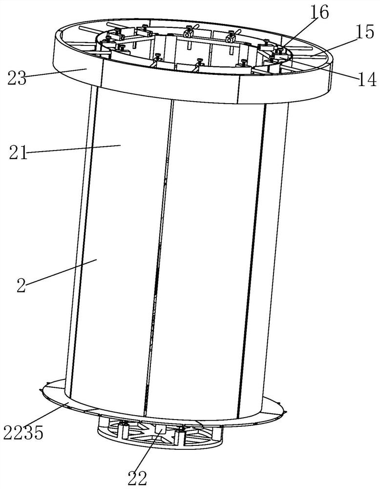 A construction method for natural gas exploitation well hole reinforcement