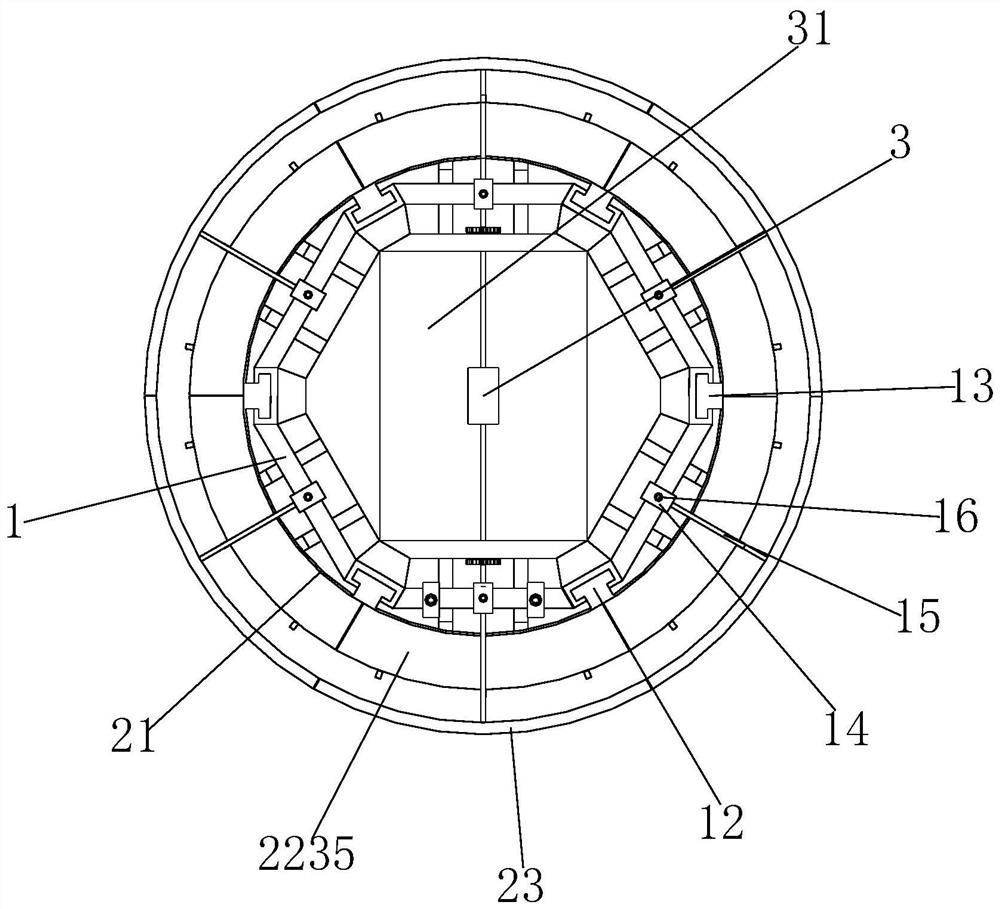 A construction method for natural gas exploitation well hole reinforcement