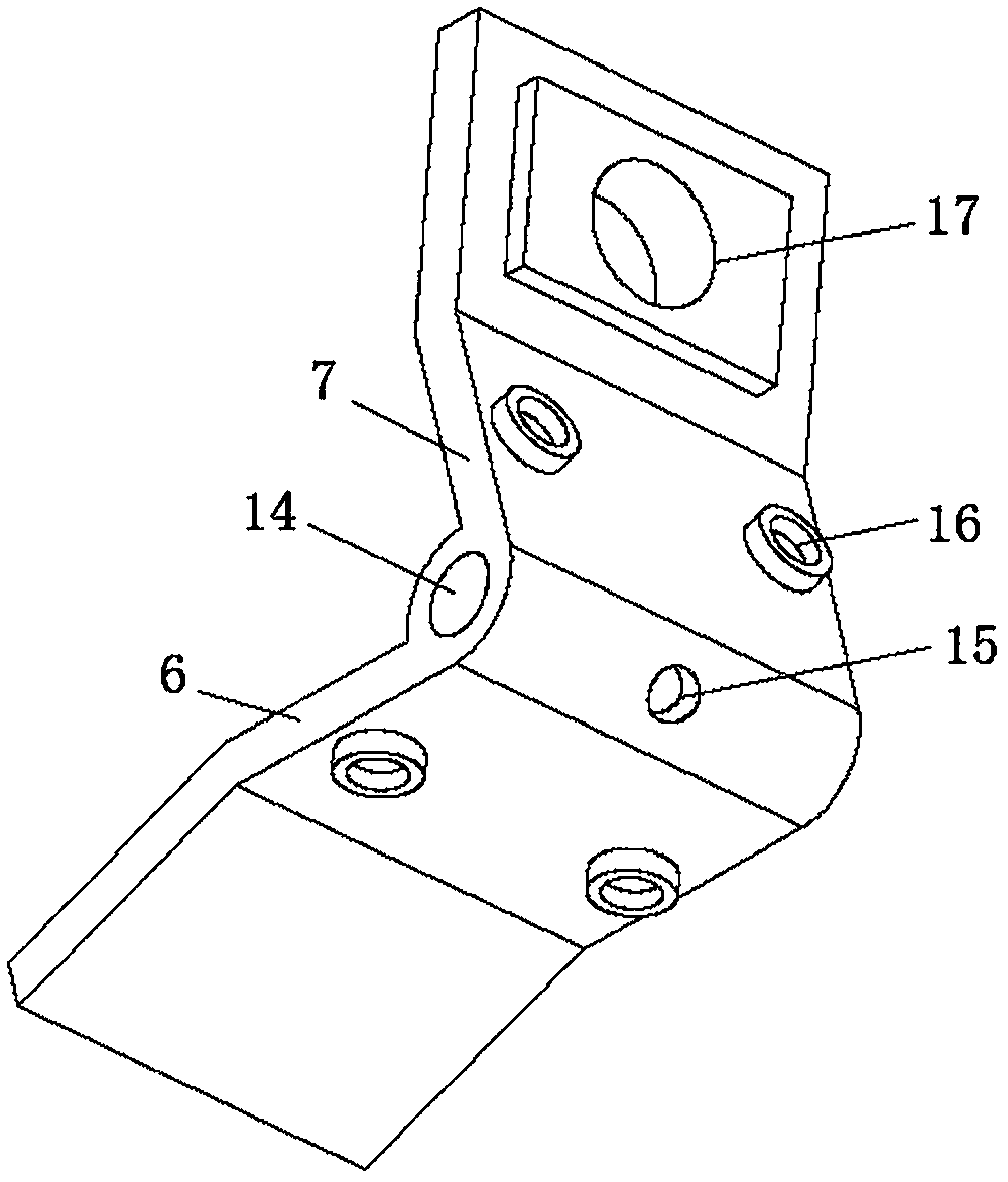 Angle-adjustable type agricultural tree trimming device