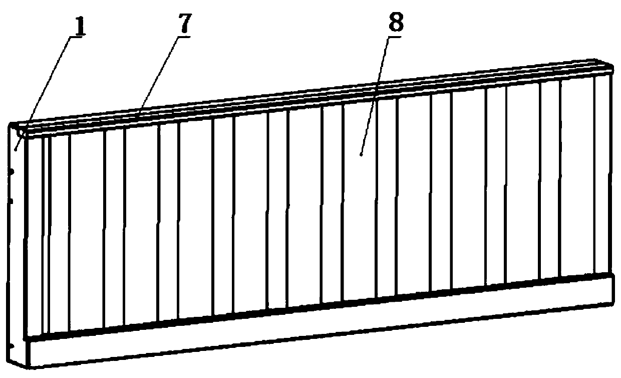 Full-automatic shutter type dust removal blackboard