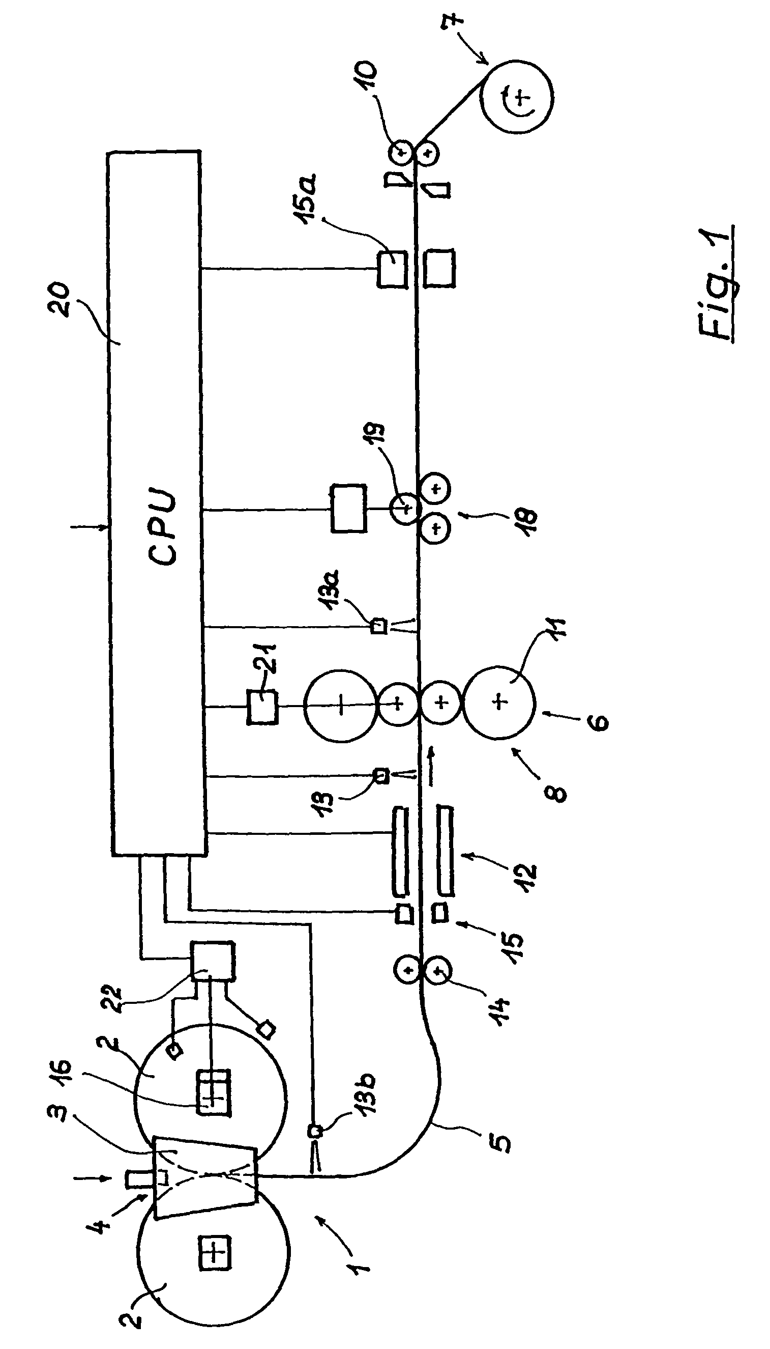 Process and apparatus for the continuous production of a thin metal strip
