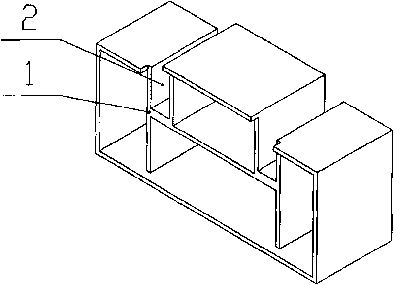 Internal opening full flow convex pot mouth