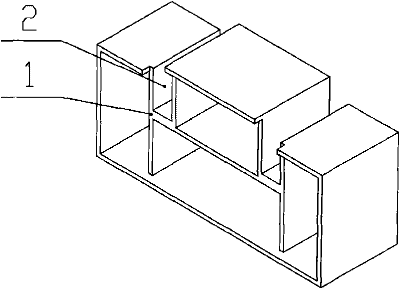 Internal opening full flow convex pot mouth