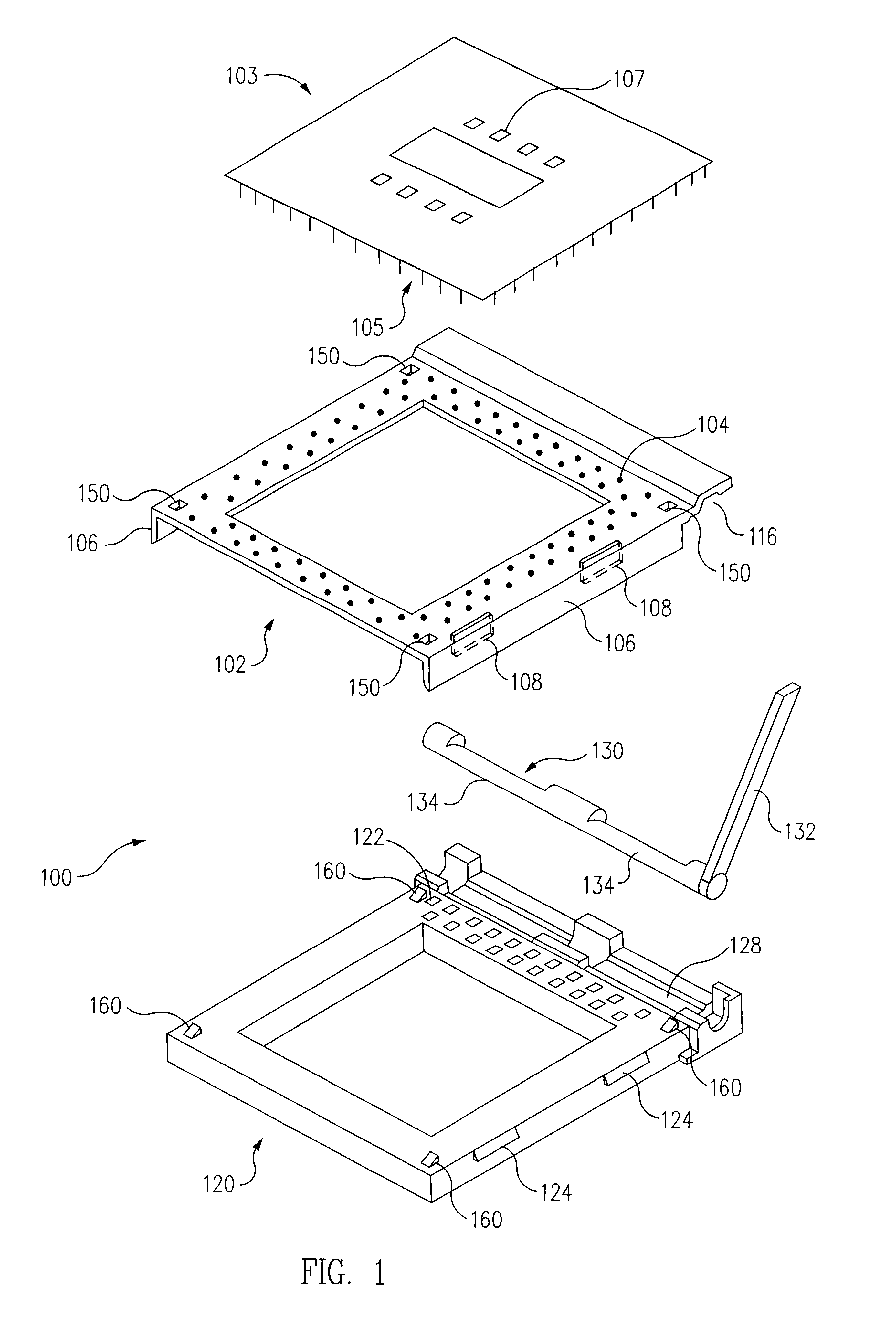 Method and apparatus for lifting an integrated circuit from a socket