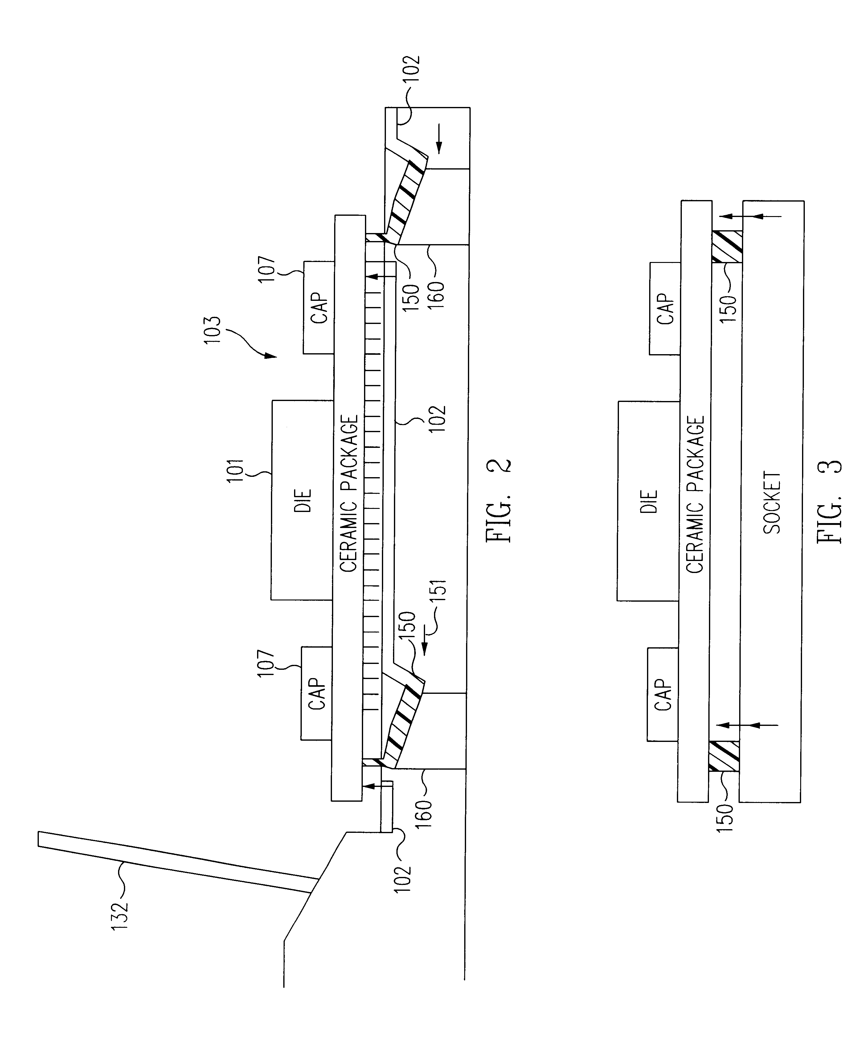 Method and apparatus for lifting an integrated circuit from a socket