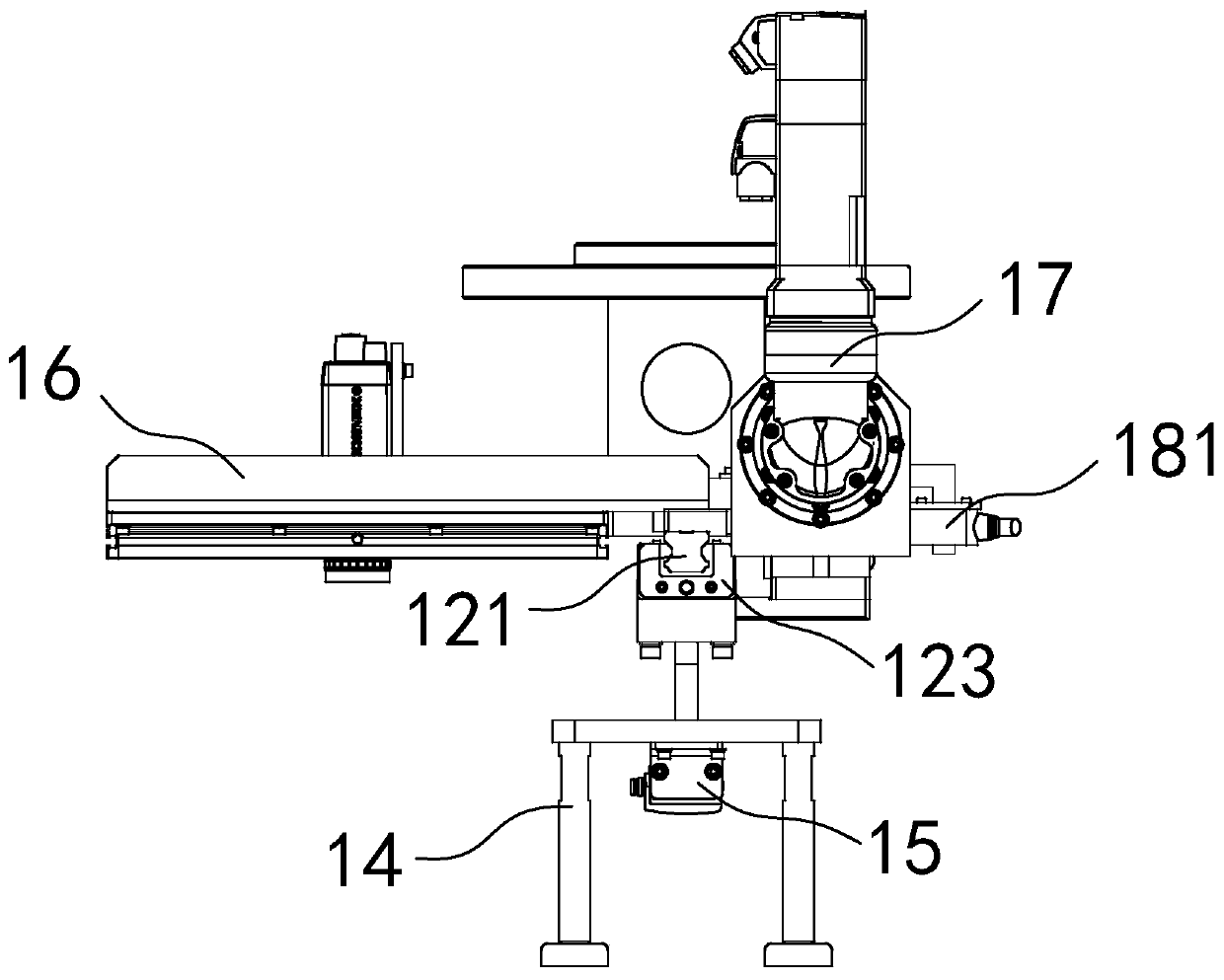 Automatic loading and unloading device, automatic assembling system and method for retaining rings and capsules