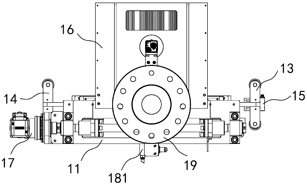 Automatic loading and unloading device, automatic assembling system and method for retaining rings and capsules