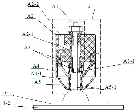 Device for atmospheric plasma digital control processing of free curved surface optical parts