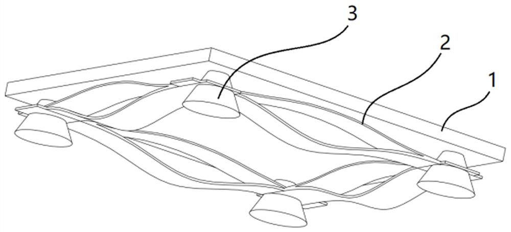 Buffering damping stair floor and debugging method thereof