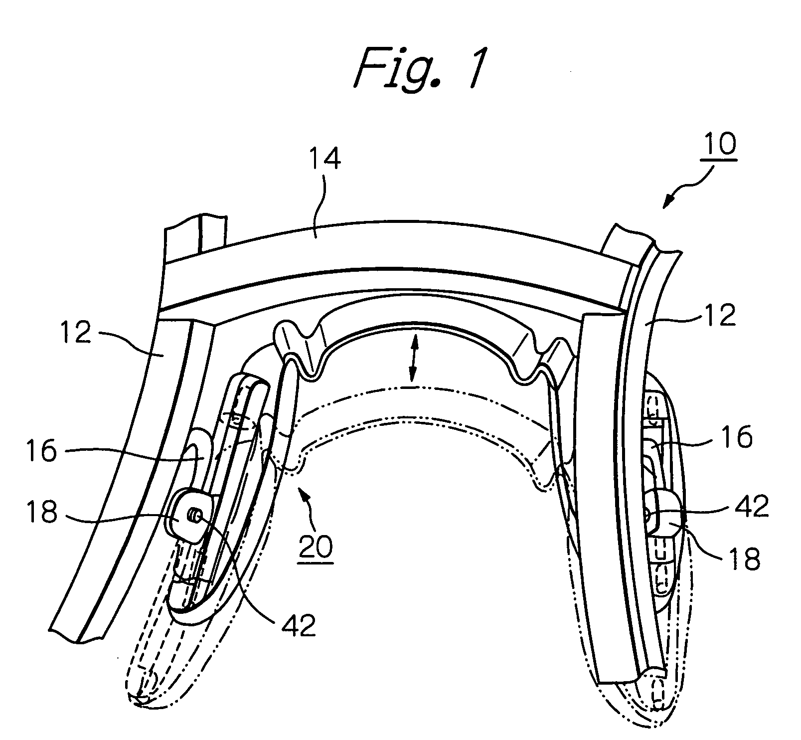 Nose pad assembly for an eyeglass frame
