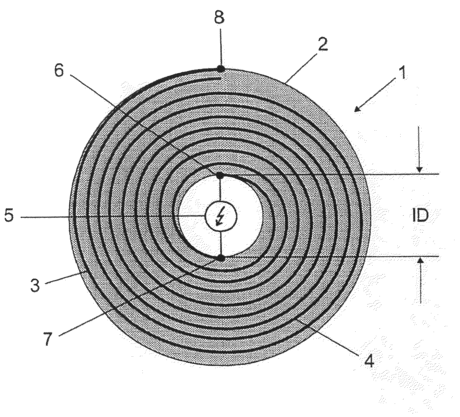 High-pressure discharge lamp with improved ignitability and high-voltage pulse generator