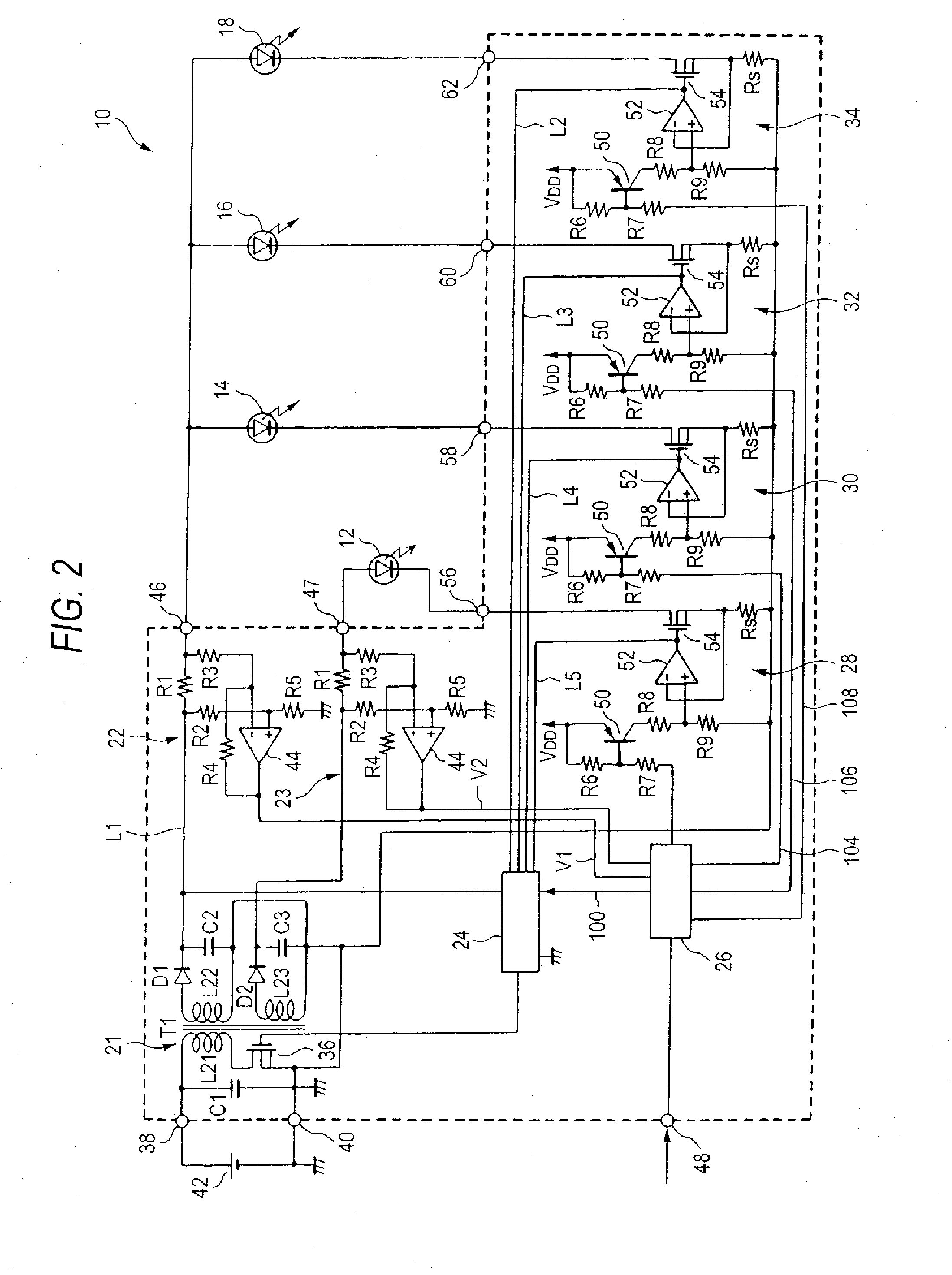 Lighting control device of lighting device for vehicle