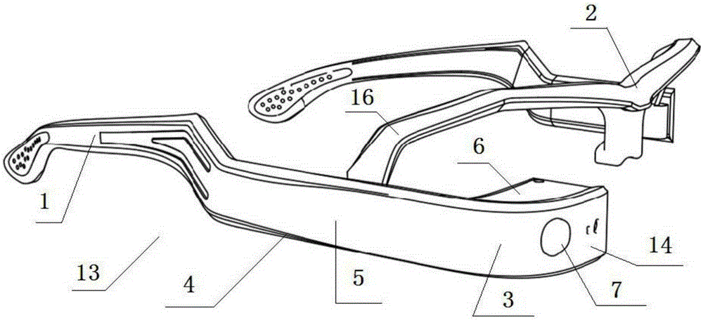 Multi-machine interaction method used in process that intelligent glasses are applied to automobile maintenance