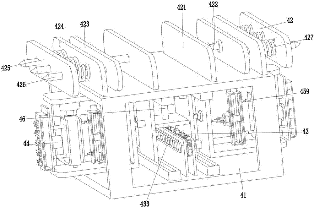 Efficient dabbing and grooving type pre-stressed concrete beam wet joint construction equipment