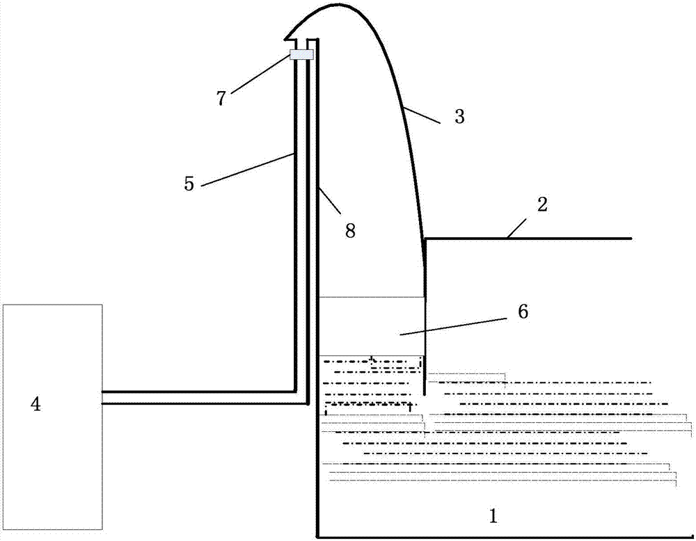 Fully-closed floating roof tank