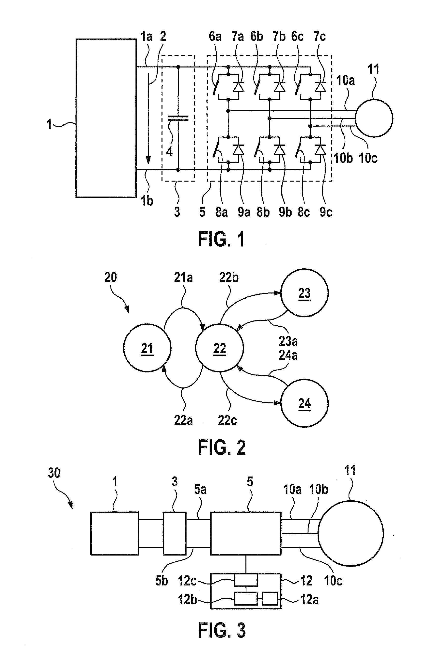 Method and apparatus for dealing with faults in an electrical drive system