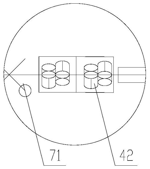 High-speed bar single-hole-pattern production line