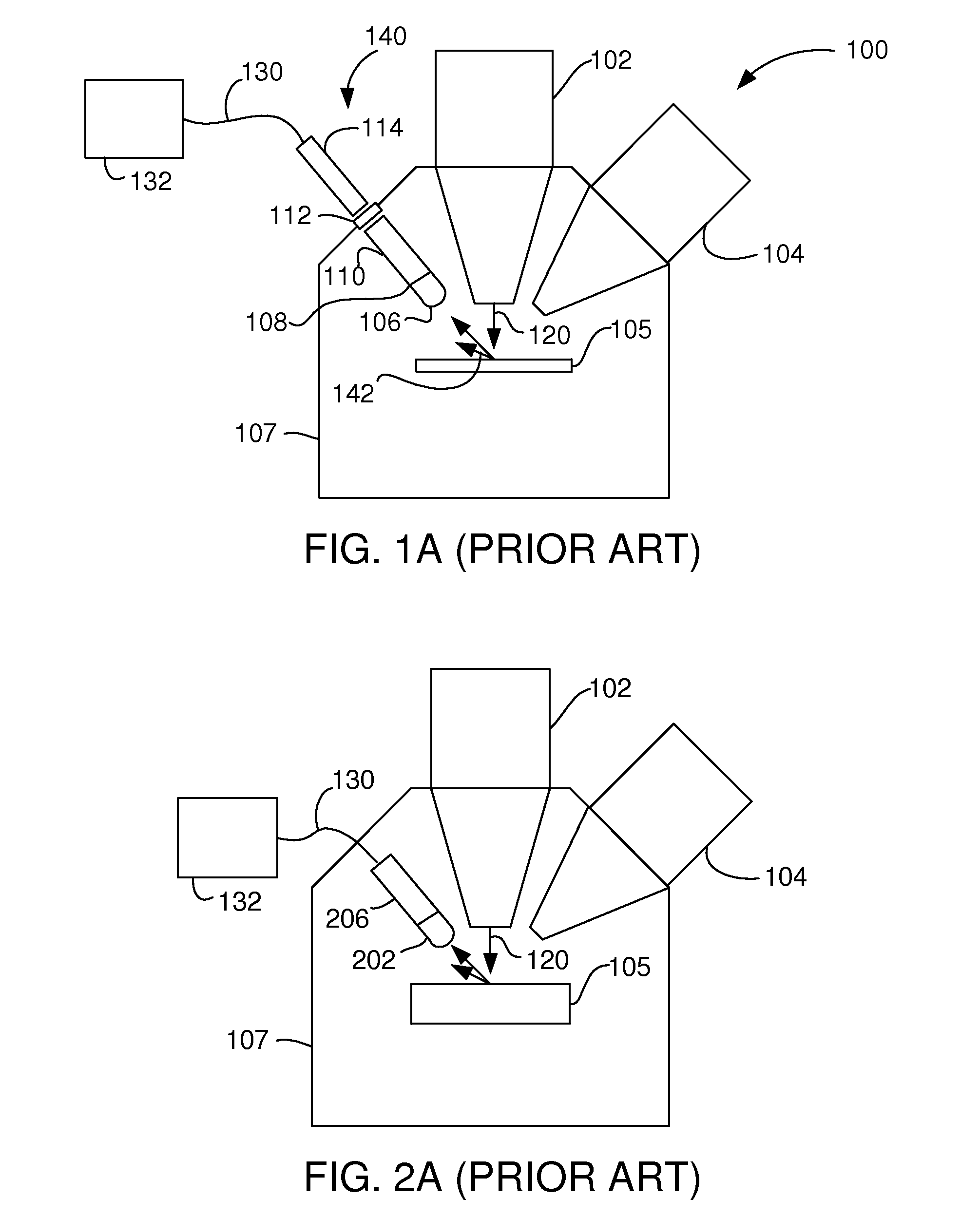 In-chamber electron detector