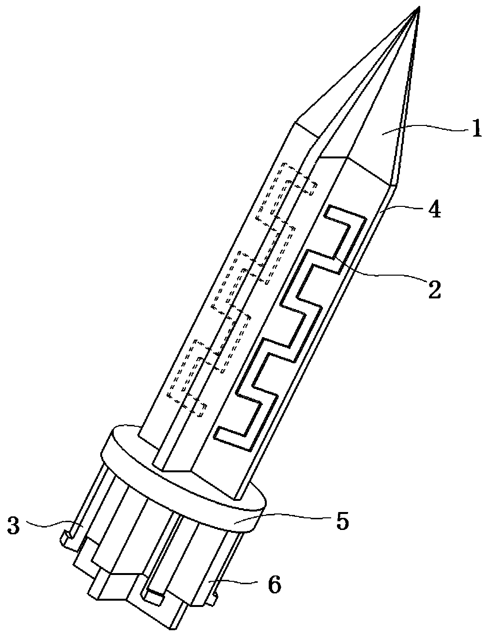 Three-dimensional heating element and heat-not-burn cigarette smoking set comprising same