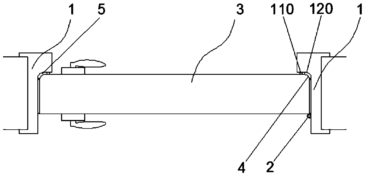 A soundproof door structure