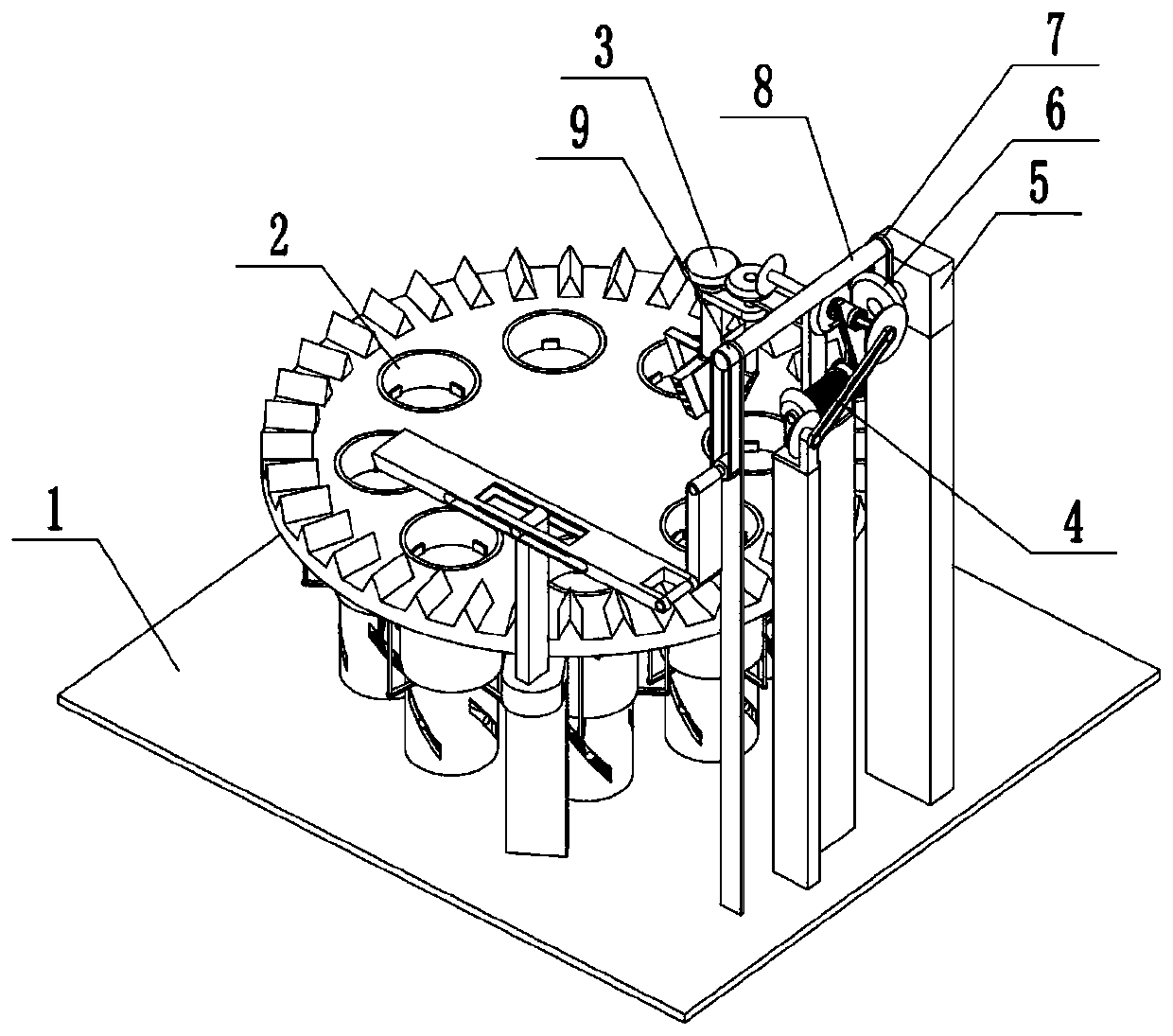 Medical test tube cleaning equipment