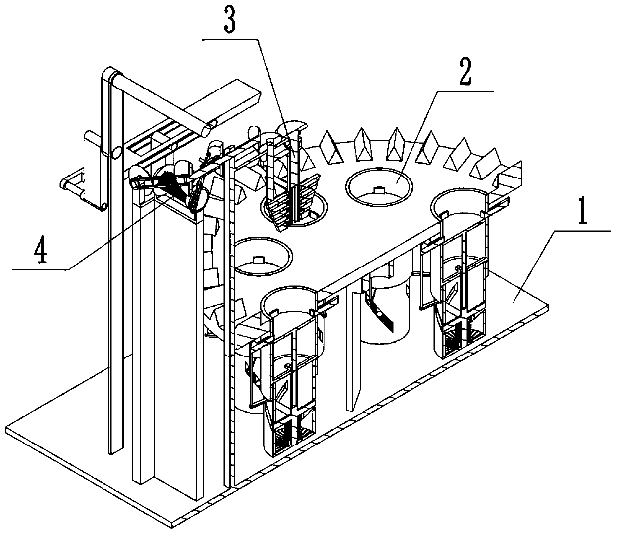 Medical test tube cleaning equipment