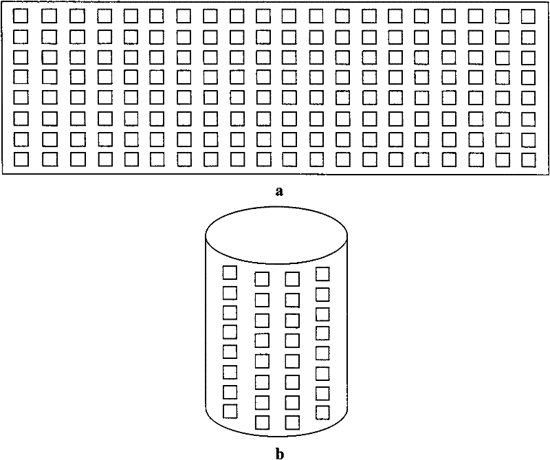 Method for carrying out global color calibration on a plurality of video cameras