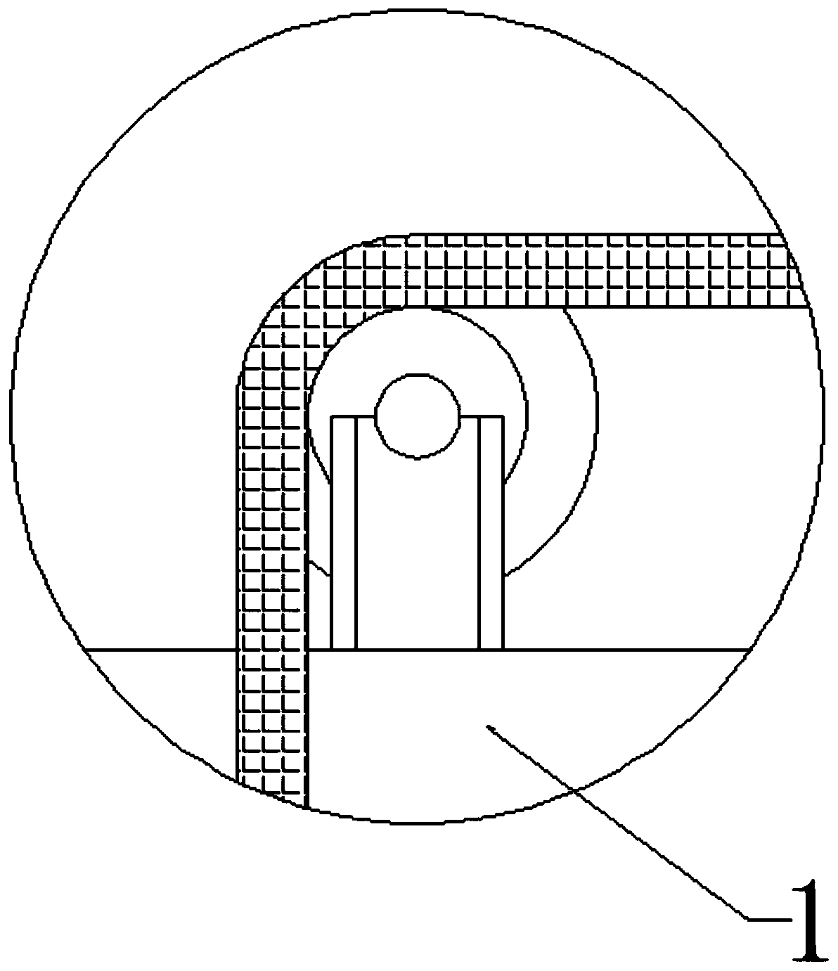 Device facilitating rapid heat dissipation and rapid water stain cleaning of computer