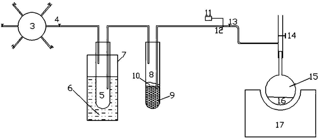 Soil water extraction device and extraction method thereof