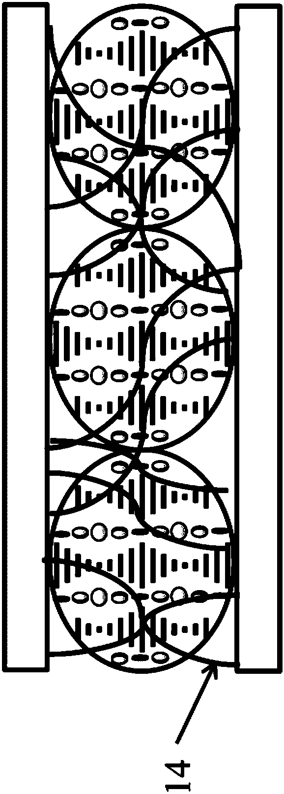 Liquid crystal composite material, method for preparing same and liquid crystal handwriting device with liquid crystal composite material