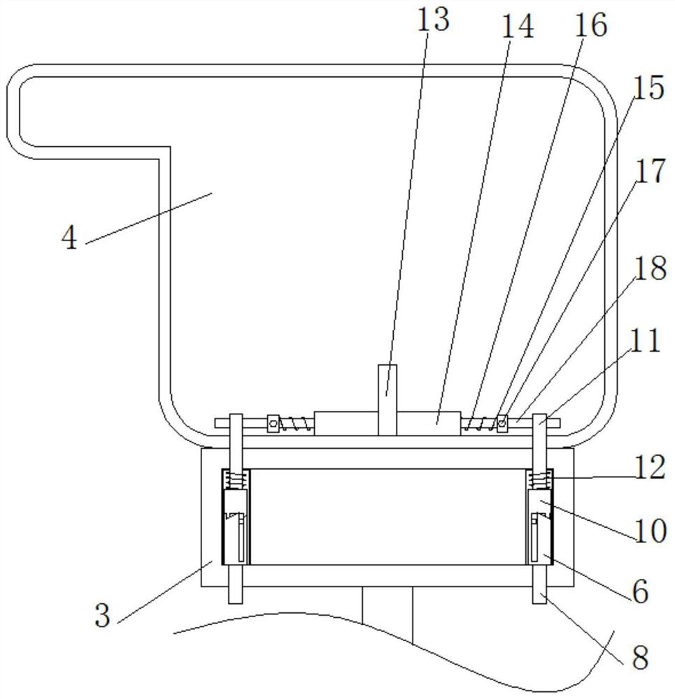 Photosensitive camera with anti-toppling function