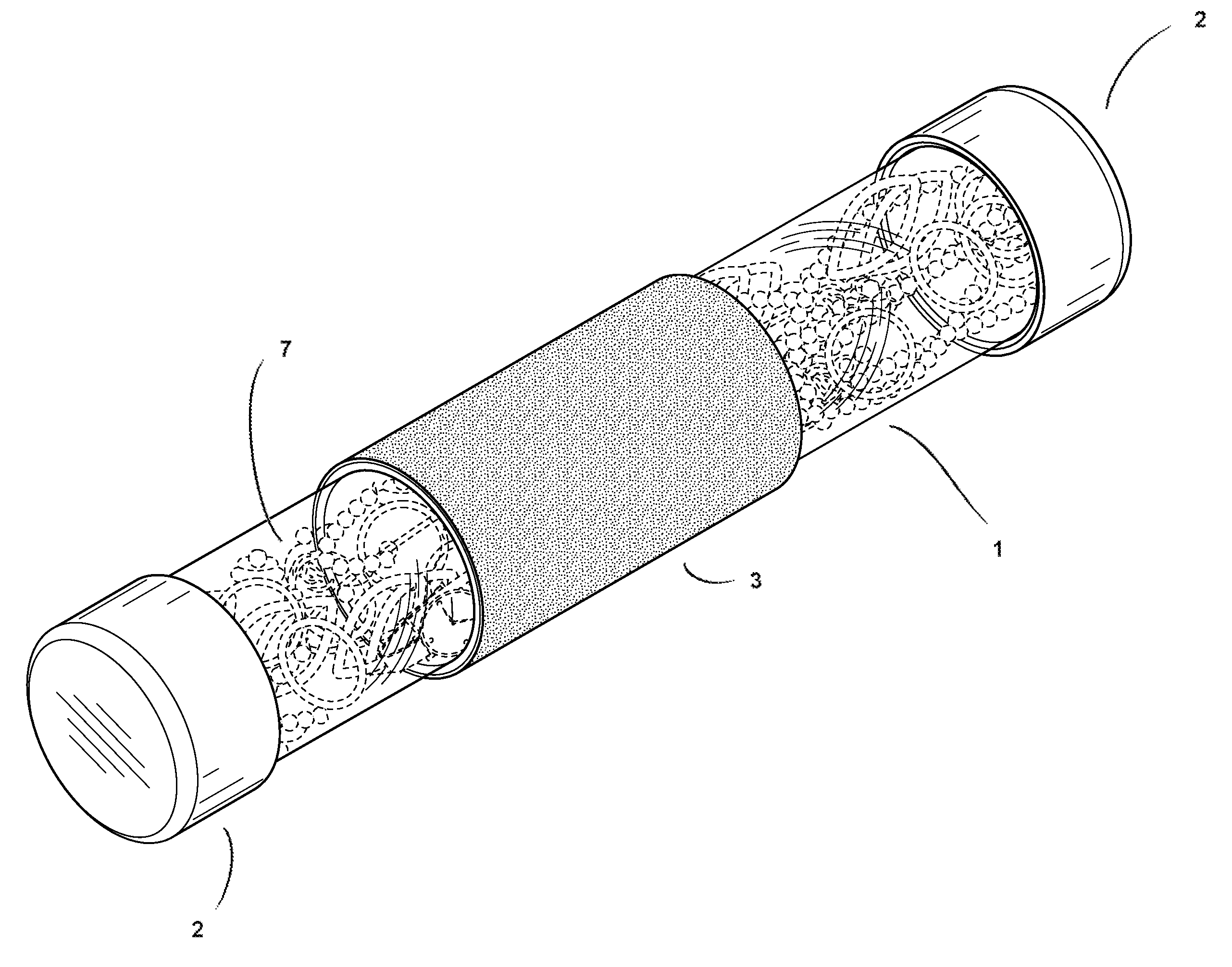 Stashable Storage Tube