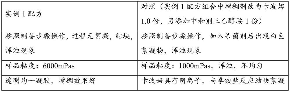 Skin-care disinfection gel and preparation method thereof