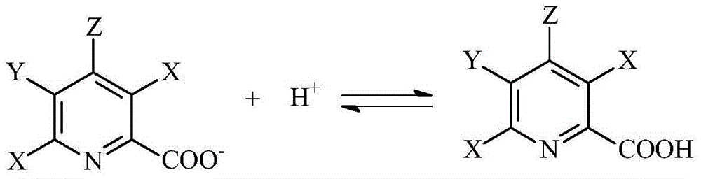 Selective electrochemical reduction method of halogenated picolinic acid or salt compounds of halogenated picolinic acid
