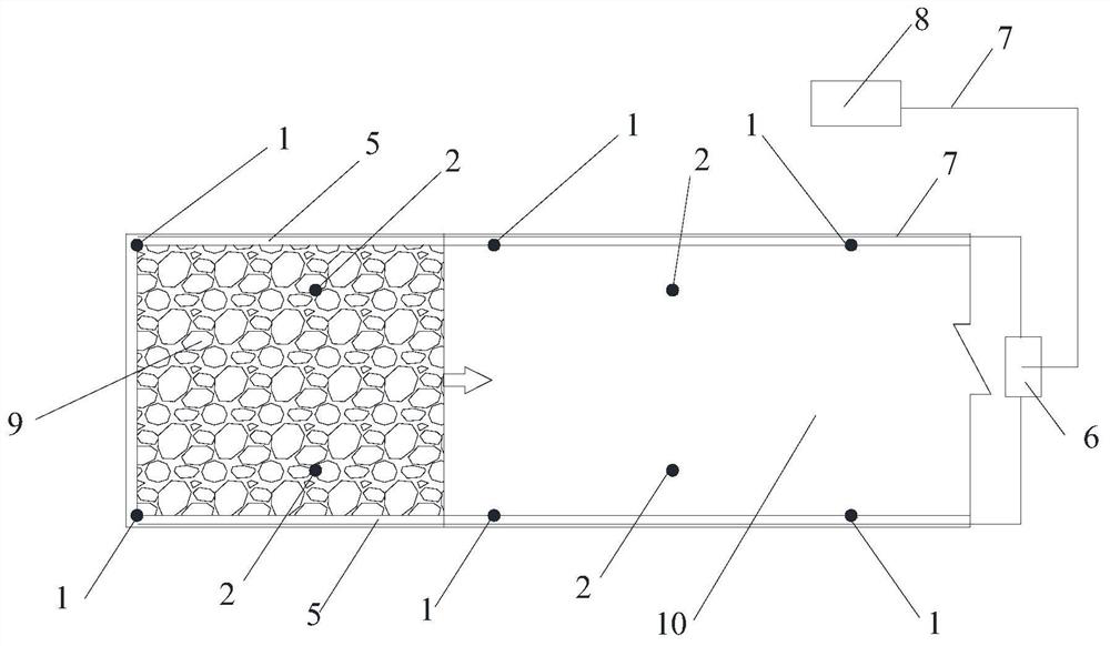 Coal mine water inrush danger early warning method and rock mass single fracture development range calculation method