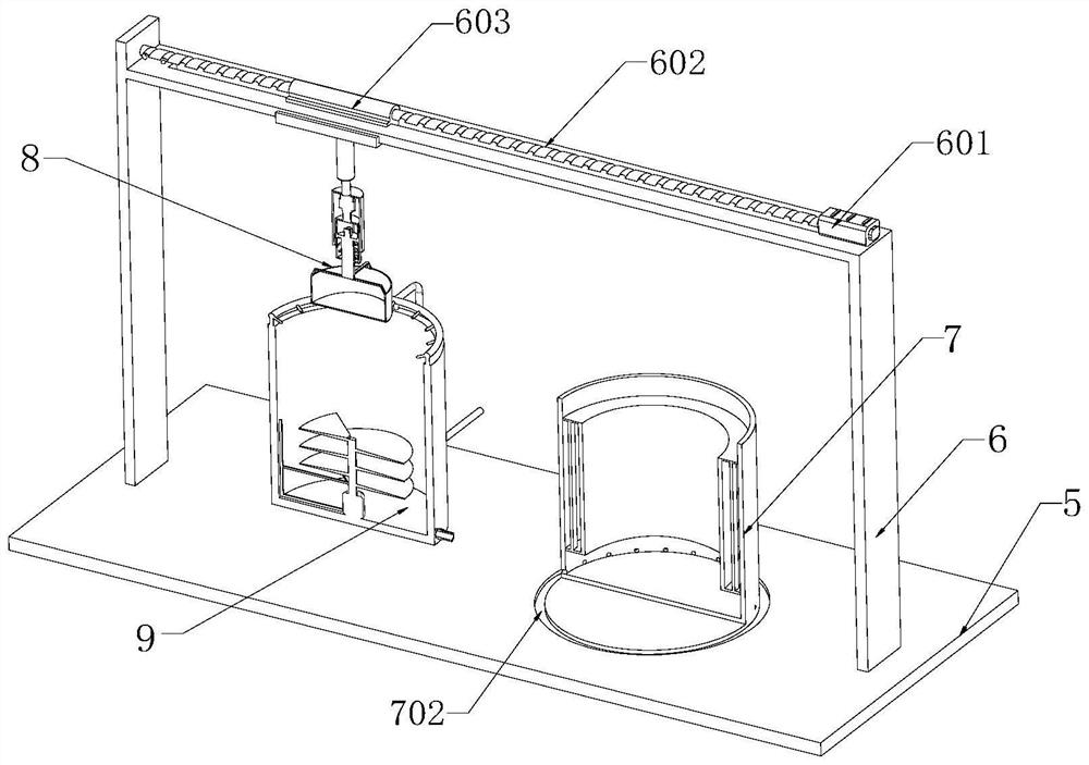 Thrombus protection device and processing device thereof