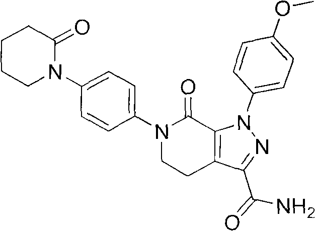 Synthetic method of apixaban intermediate 1-(4-nitrobenzophenone)-2-piperidone