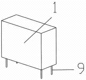 Subminiature voltage stabilizing capacitor