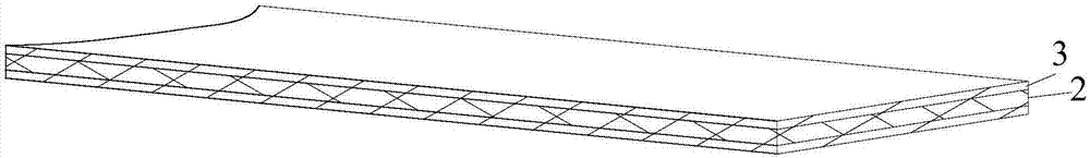Preparation method for rapidly connecting short oblique belt prepregs into continuous oblique belt prepreg