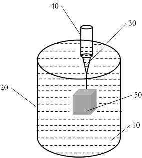 Preparation method for preparing microcosmic porous structure material through freeze curing 3D printing