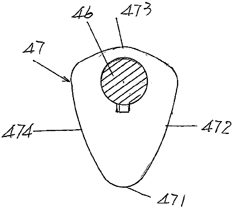 Vacuum material taking device for being connected to mechanical arm