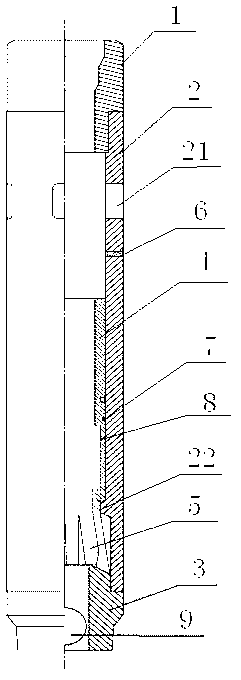 Multi-stage fracturing sliding sleeve device and using method thereof