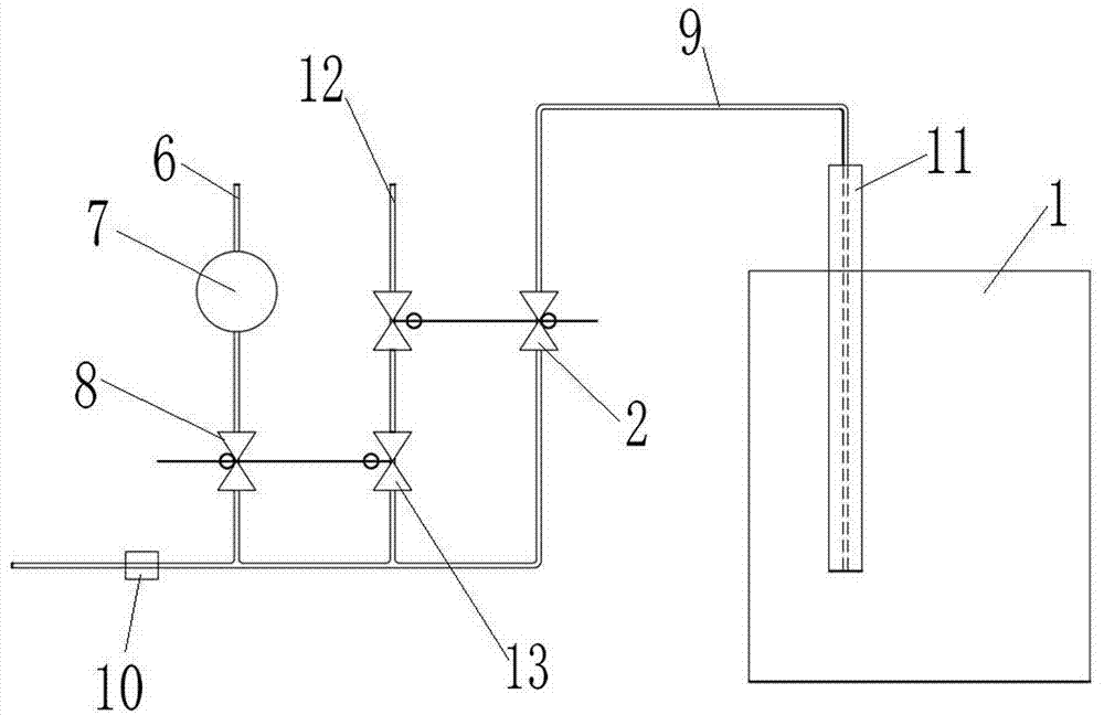 Automatic sampling system and control method of fermentation tank